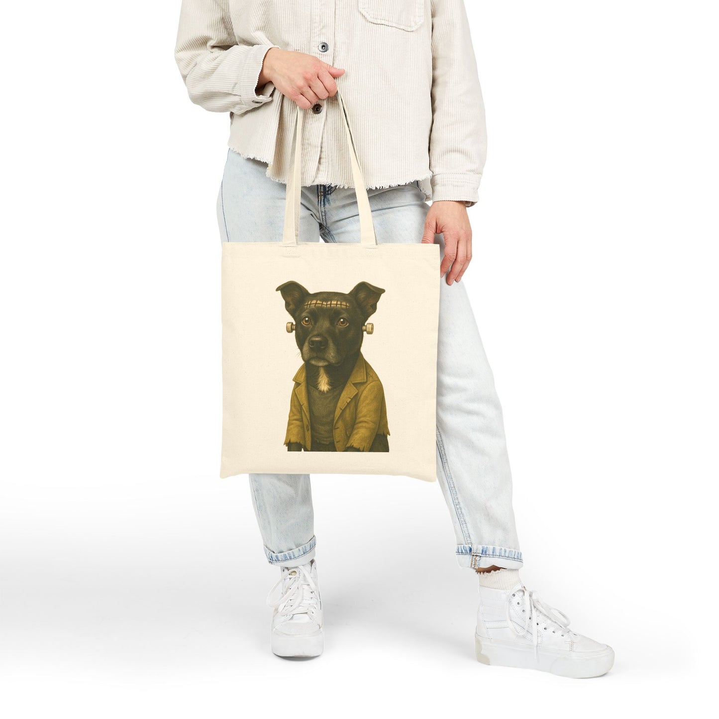 Frankie the Witch Halloween Tote Bag | Double-Sided Special Edition