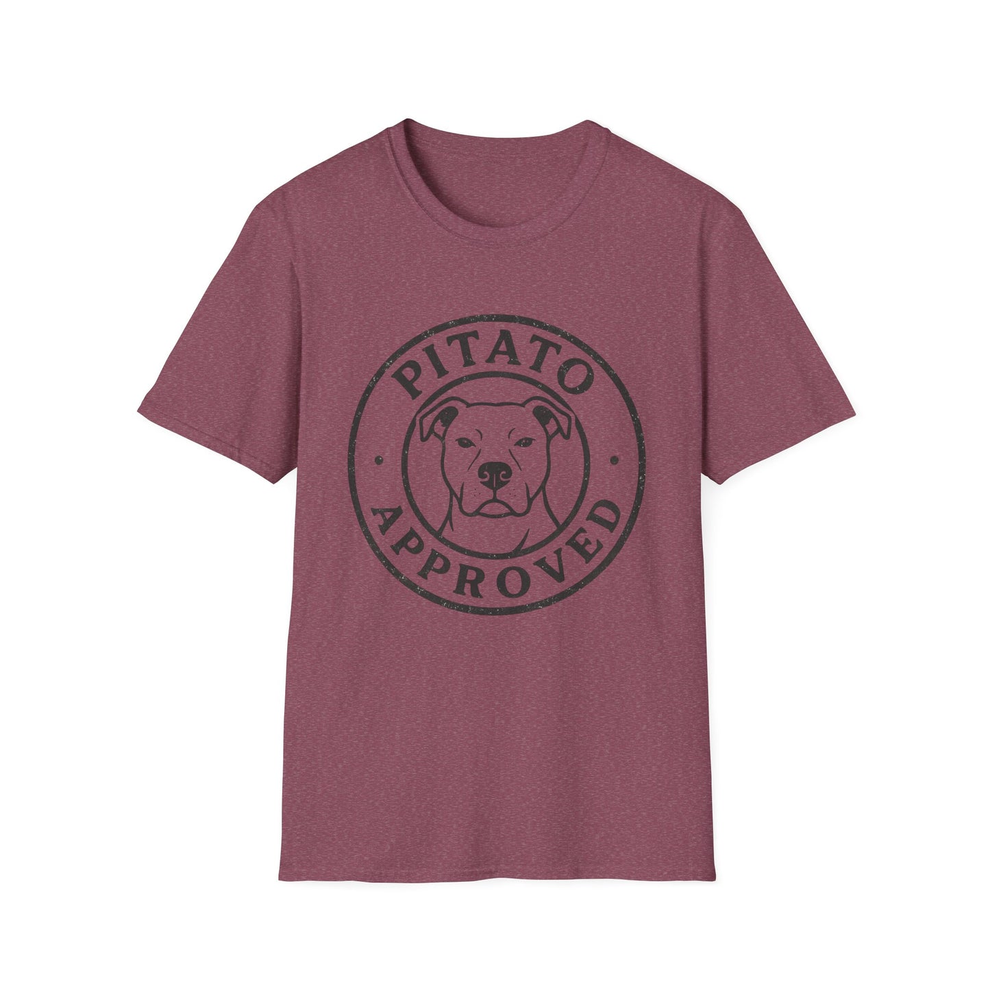 Pitato Approved Unisex T-Shirt for Pittie Lovers