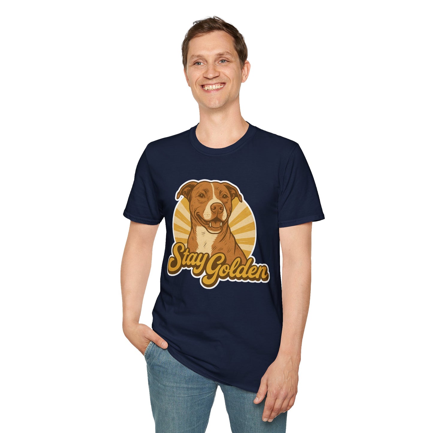Stay Golden T-Shirt – Retro Dog Lover Tee Inspired by Nala