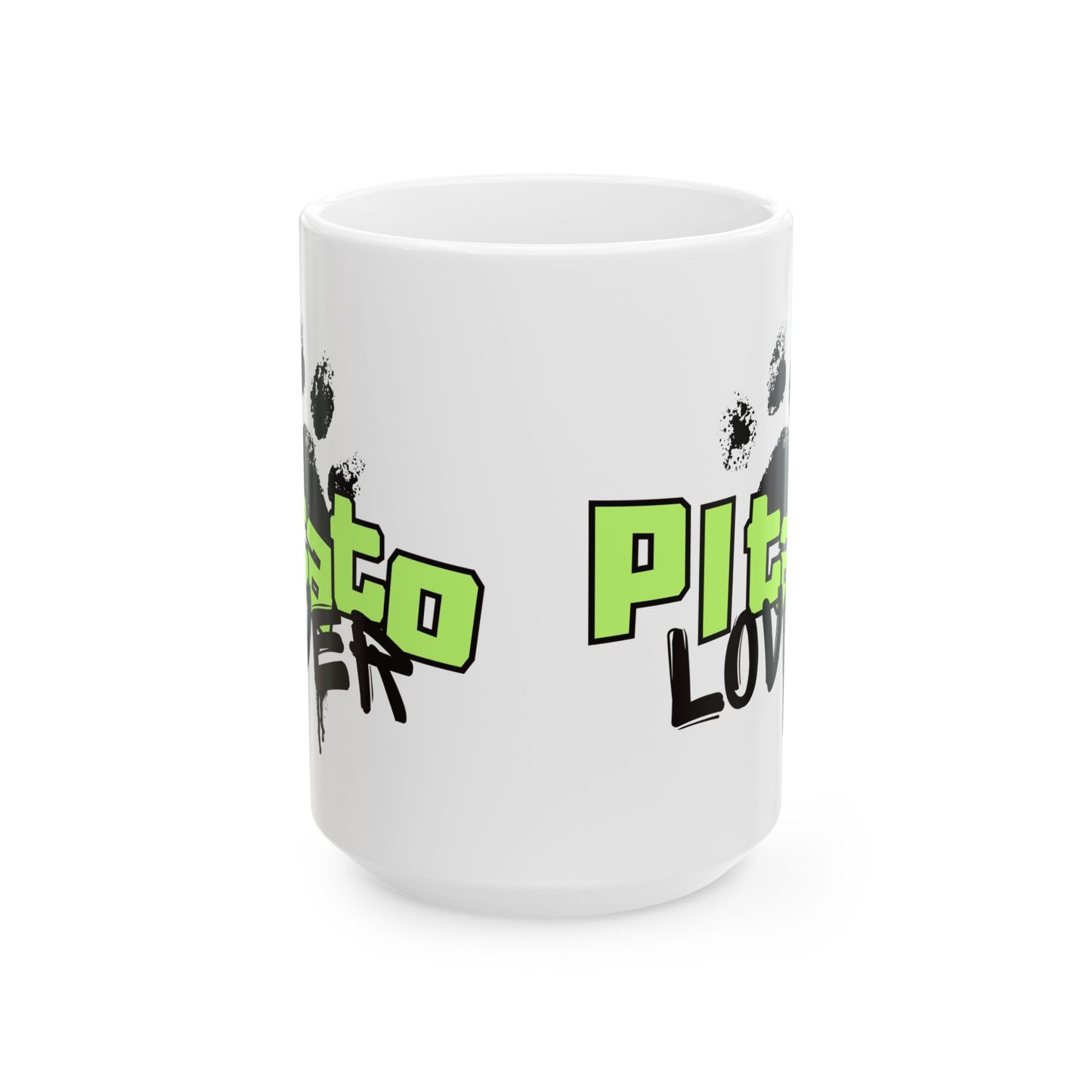 Pitato Lover Graffiti Mug – Bold Street Style Dog Mom Vibes