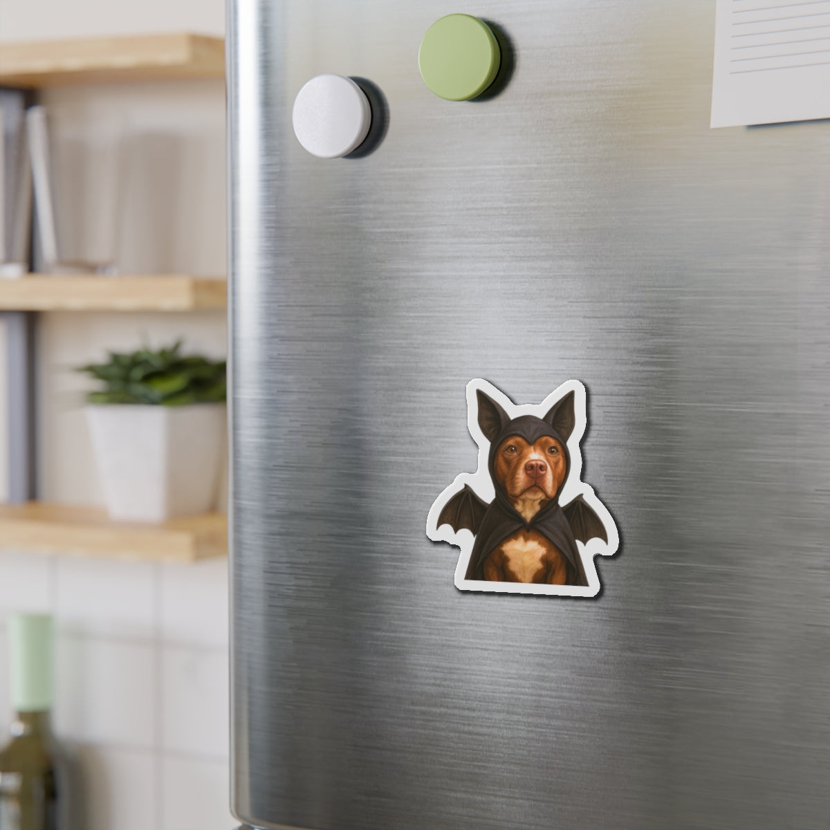 Nala the Bat – Close-Up Halloween Magnet