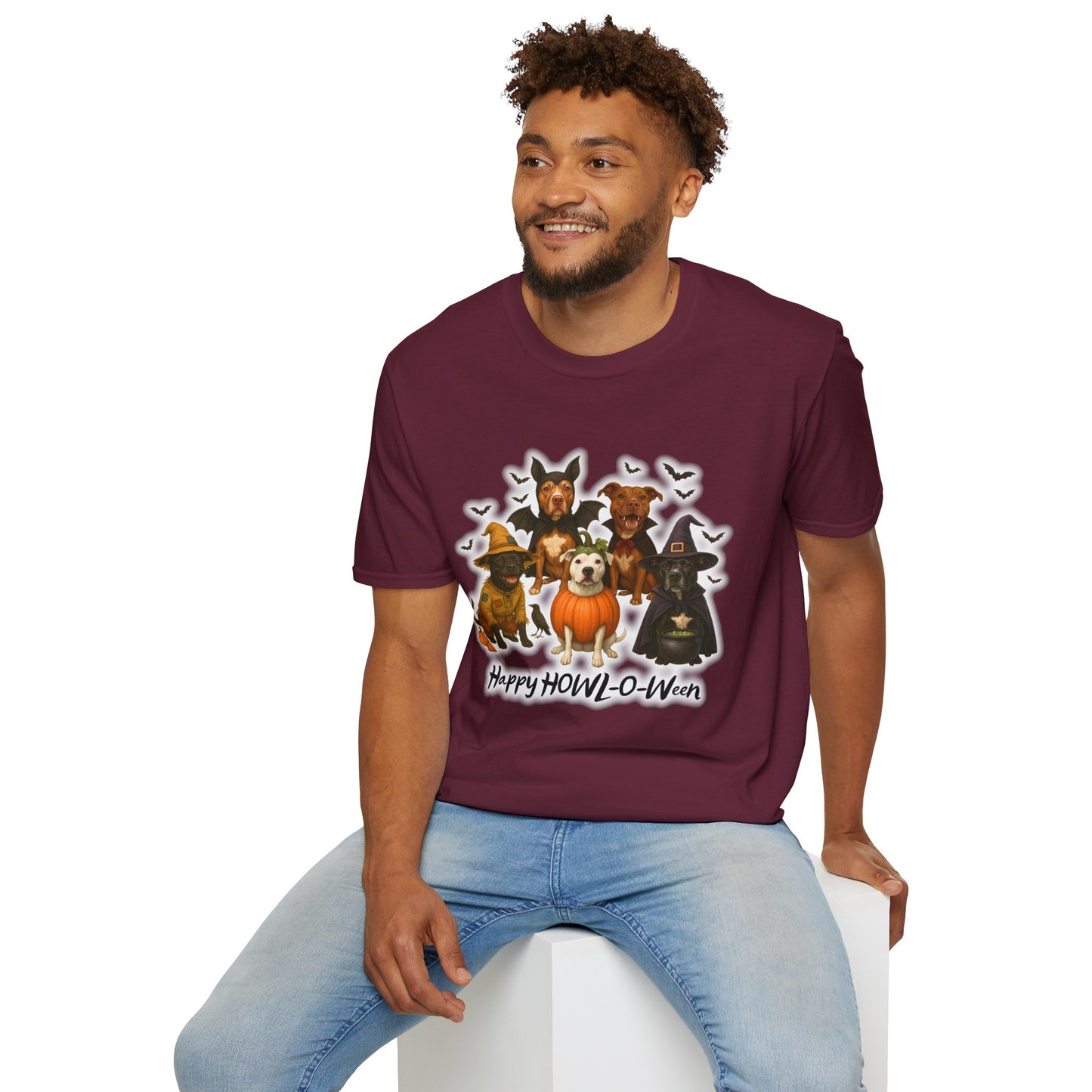 Happy HOWL-O-Ween Dog Costume Shirt