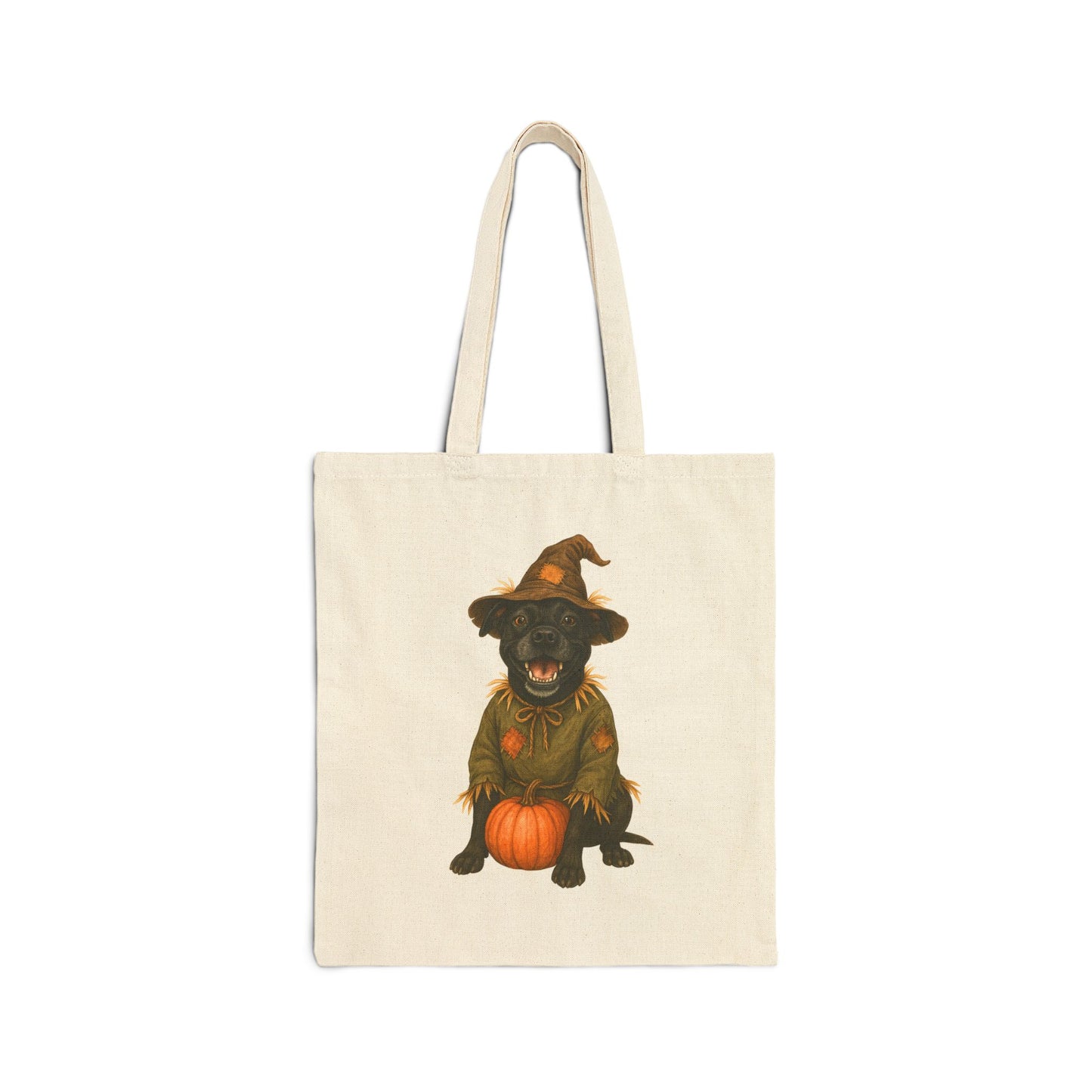Leni the Scarecrow Halloween Tote Bag | Double-Sided Edition