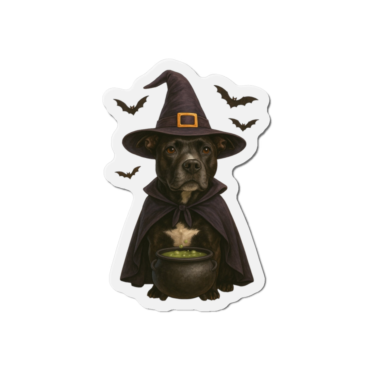 Frankie the Witch – Full Body Halloween Magnet
