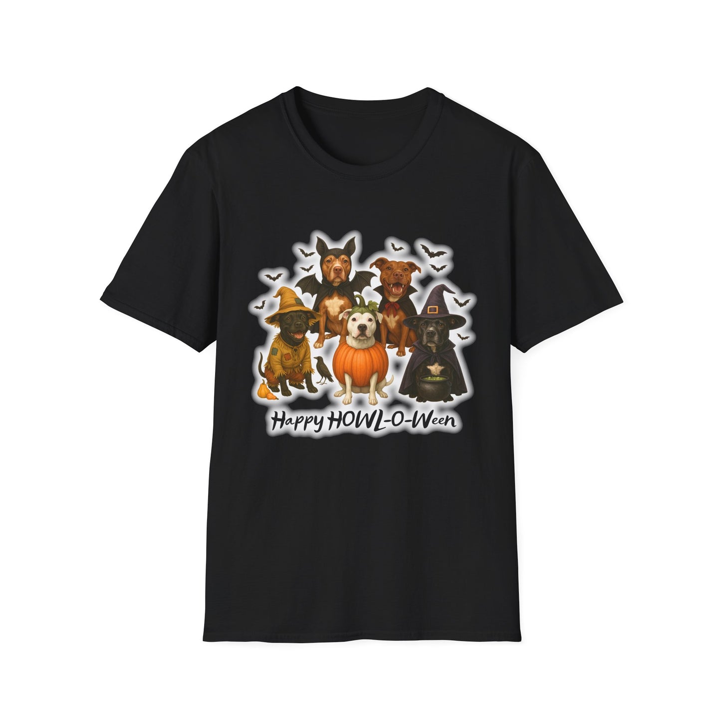 Happy HOWL-O-Ween Dog Costume Shirt