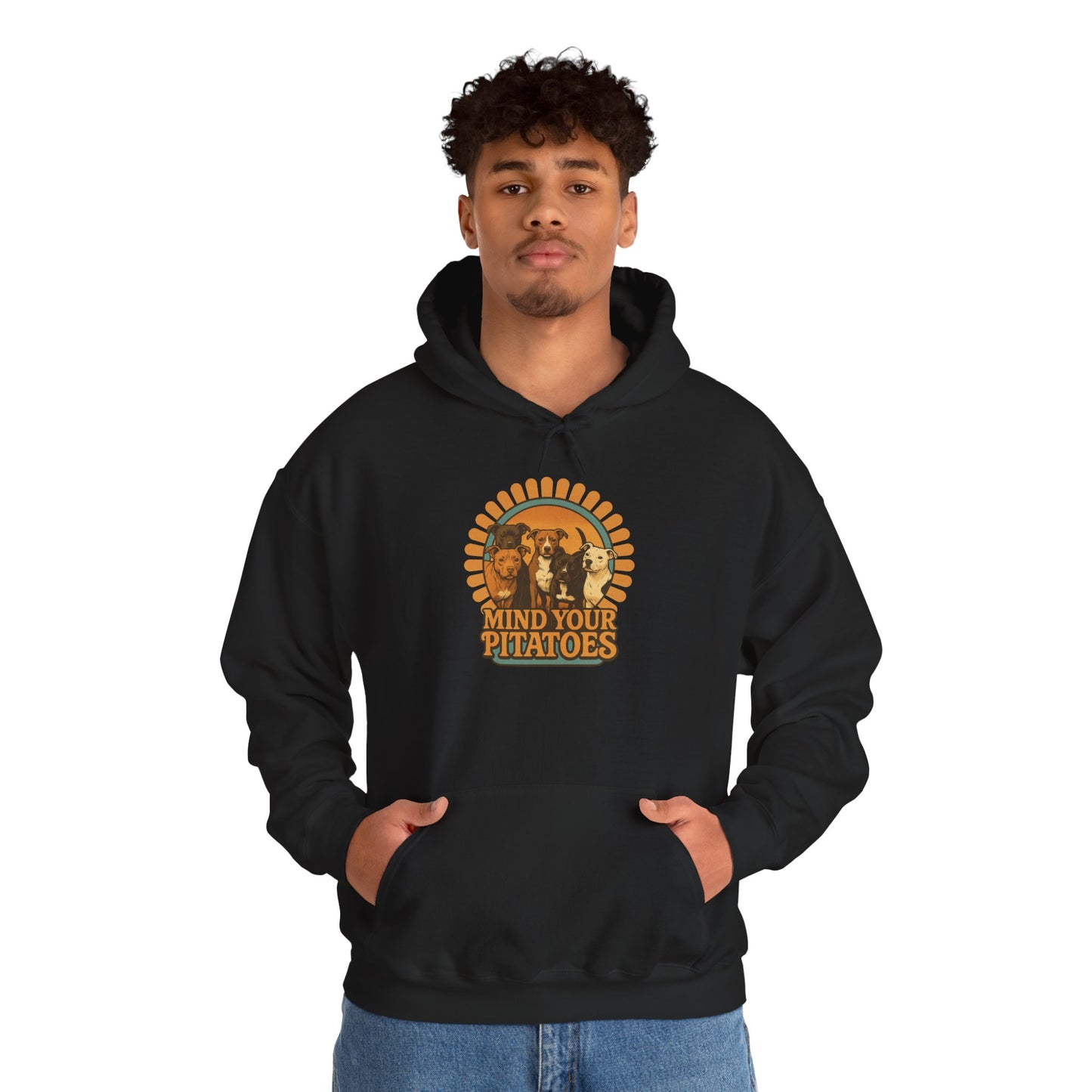 Mind Your Pitatoes Retro Hoodie