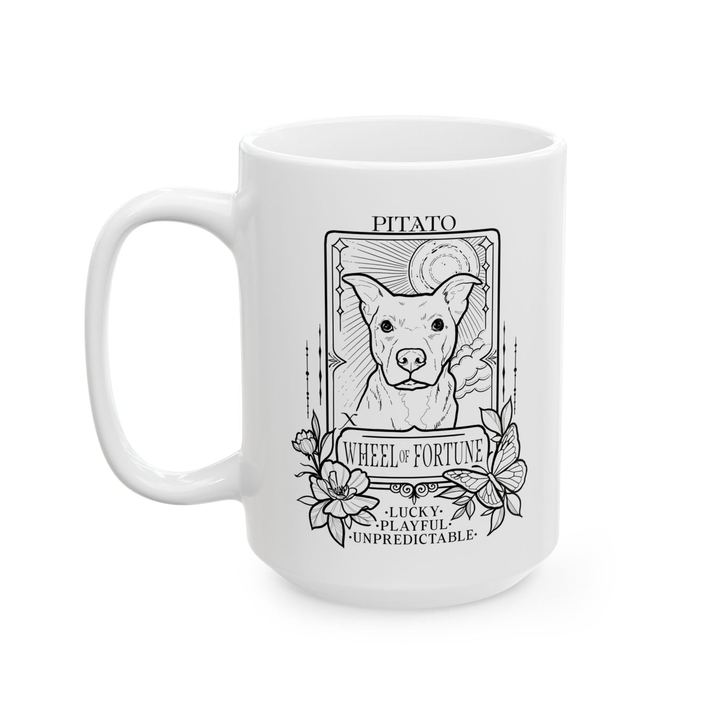 Pitato / Pitarot “Wheel of Fortune” Frankie Mug