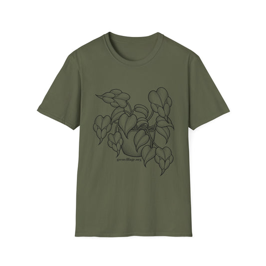 PAWthos Botanical T-Shirt | Plant & Dog Lover Graphic Tee | Gren Village Senior Dog Sanctuary Fundraiser