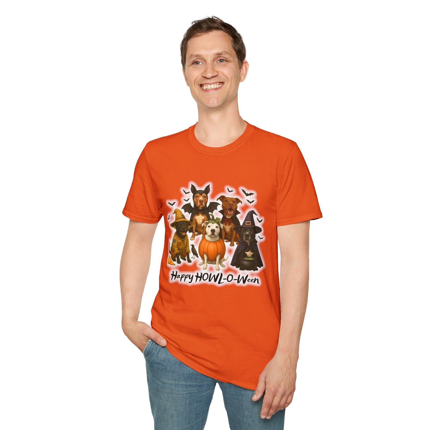 Happy HOWL-O-Ween Dog Costume Shirt