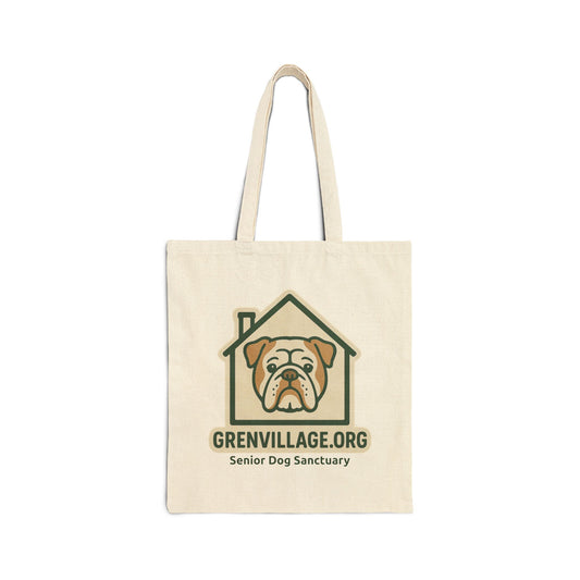 Gren Village Bulldog Tote Bag - Senior Dog Sanctuary