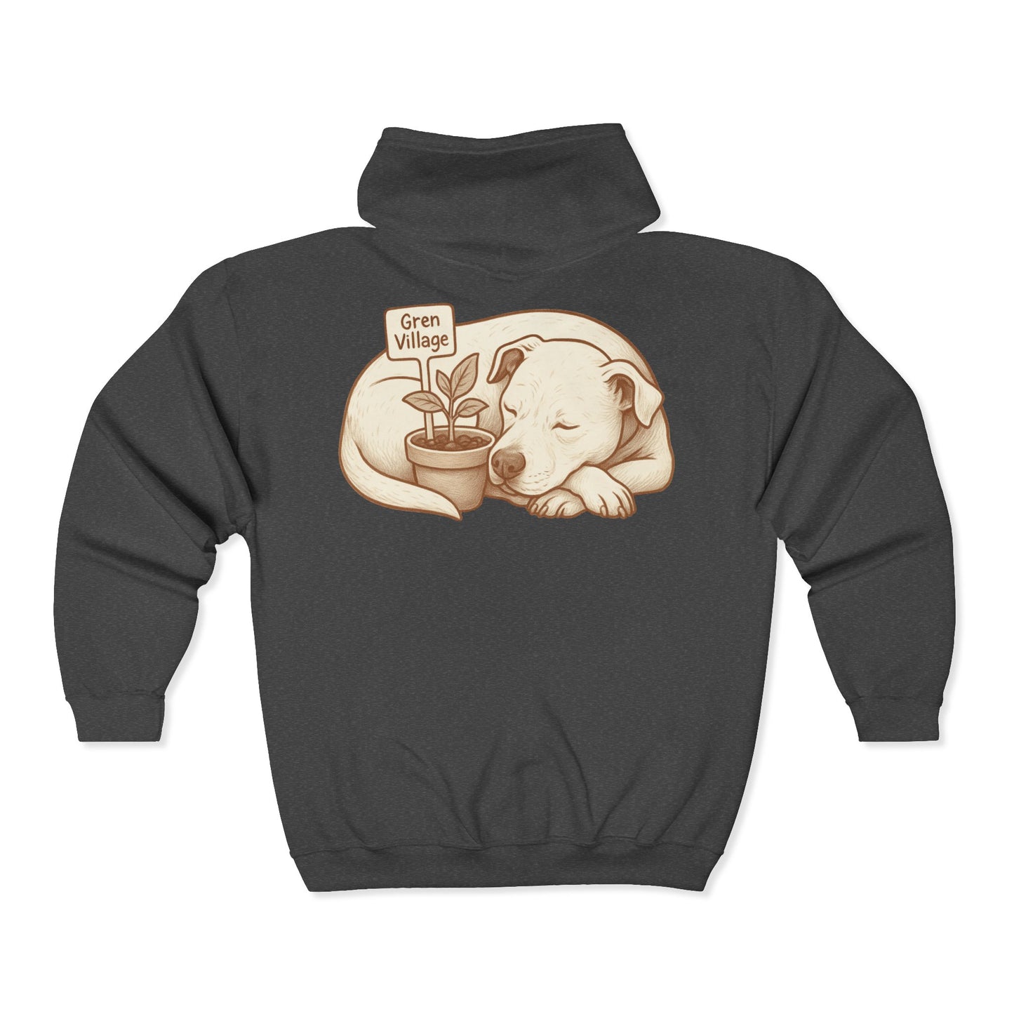 Gren Village Senior Dog Sanctuary Hoodie - Support Rescue Dogs