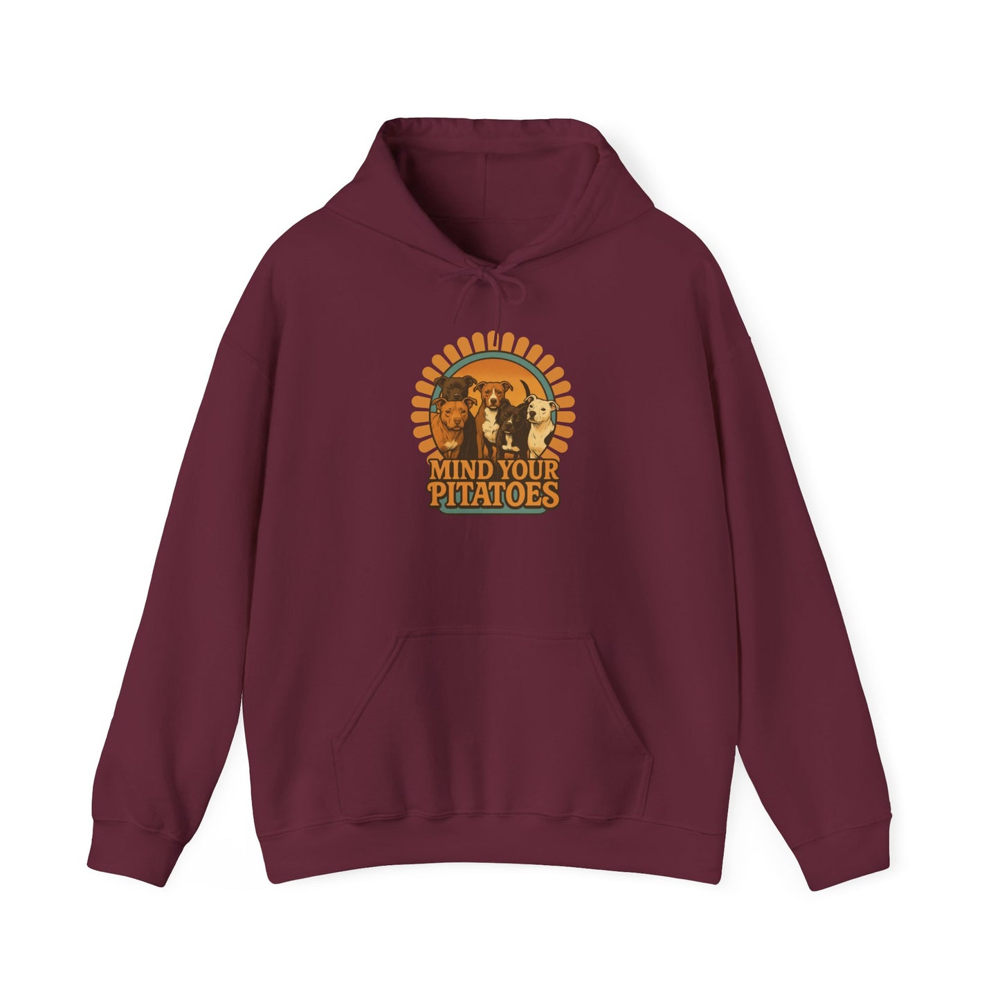 Mind Your Pitatoes Retro Hoodie