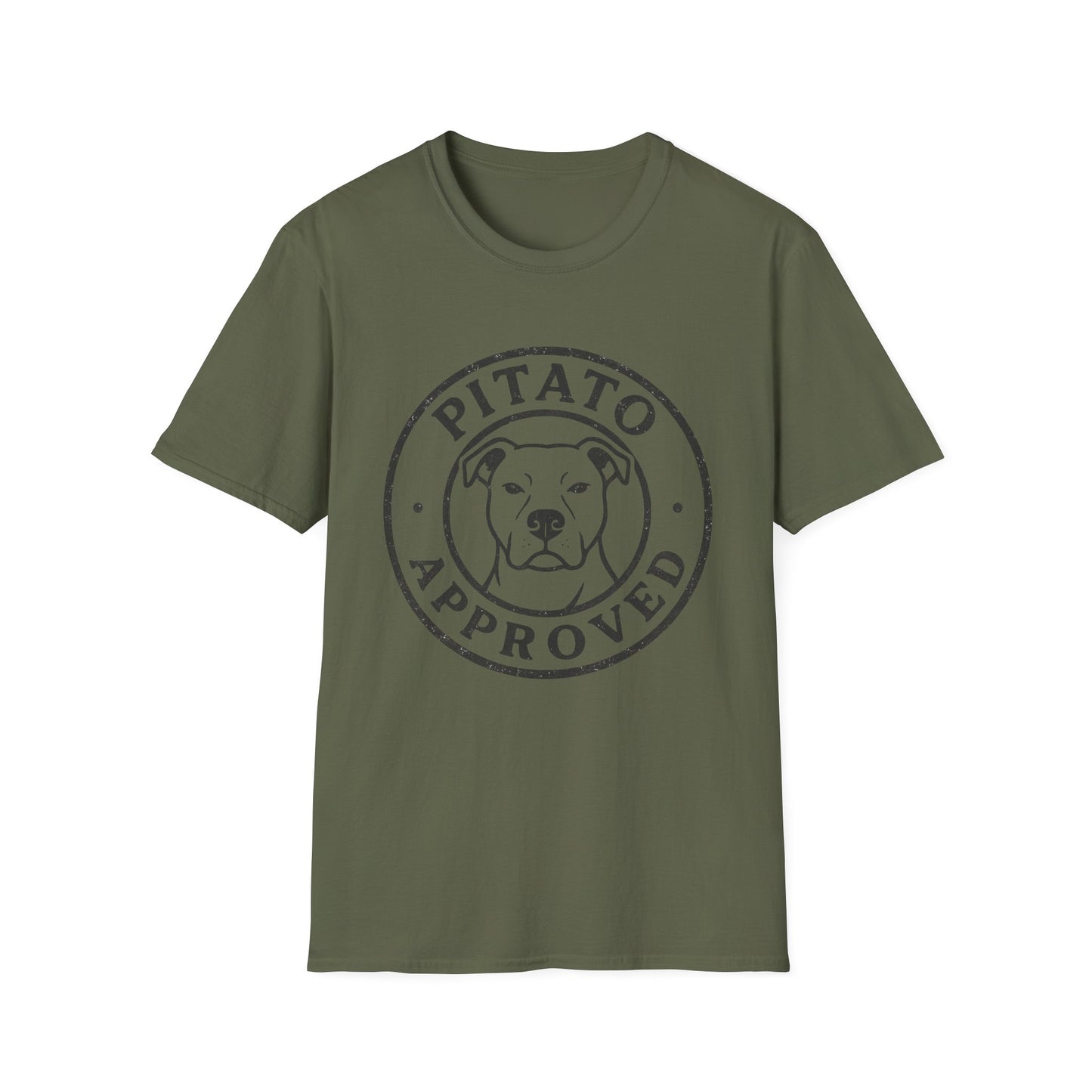 Pitato Approved Unisex T-Shirt for Pittie Lovers