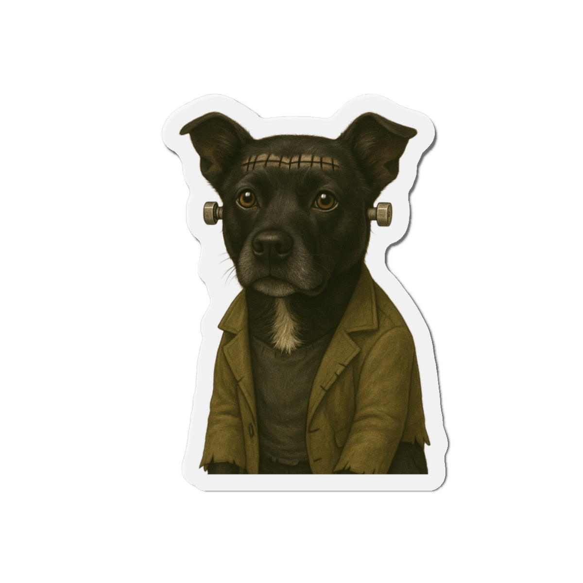 Frankie as Frankenstein – Close-Up Halloween Magnet