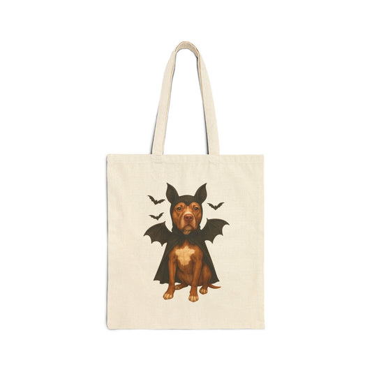 Nala the Bat Halloween Tote Bag | Double-Sided Edition