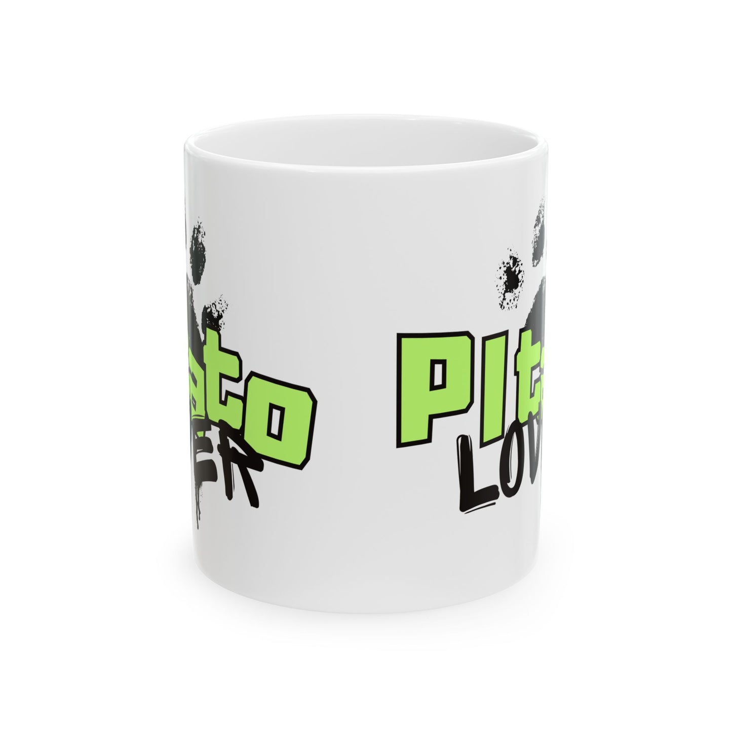 Pitato Lover Graffiti Mug – Bold Street Style Dog Mom Vibes