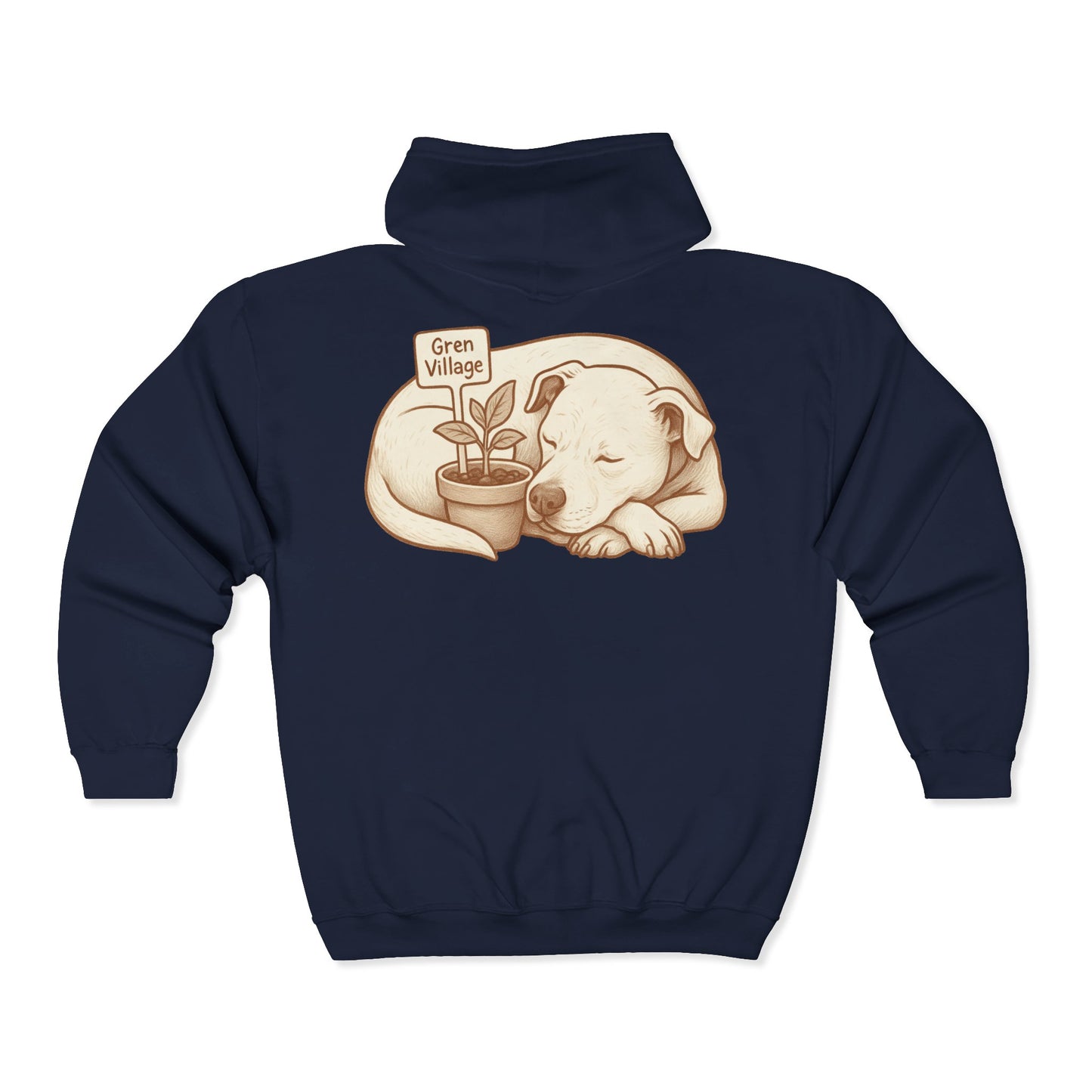 Gren Village Senior Dog Sanctuary Hoodie - Support Rescue Dogs