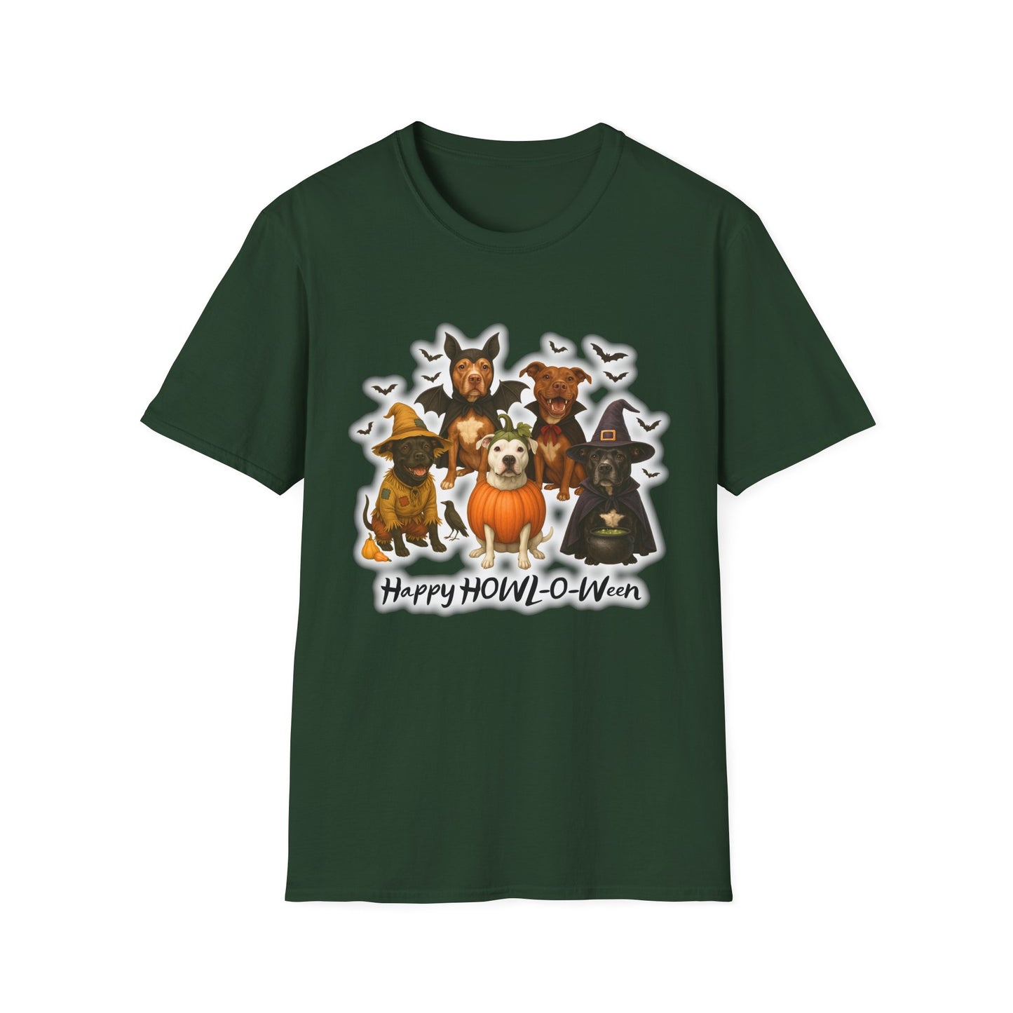 Happy HOWL-O-Ween Dog Costume Shirt