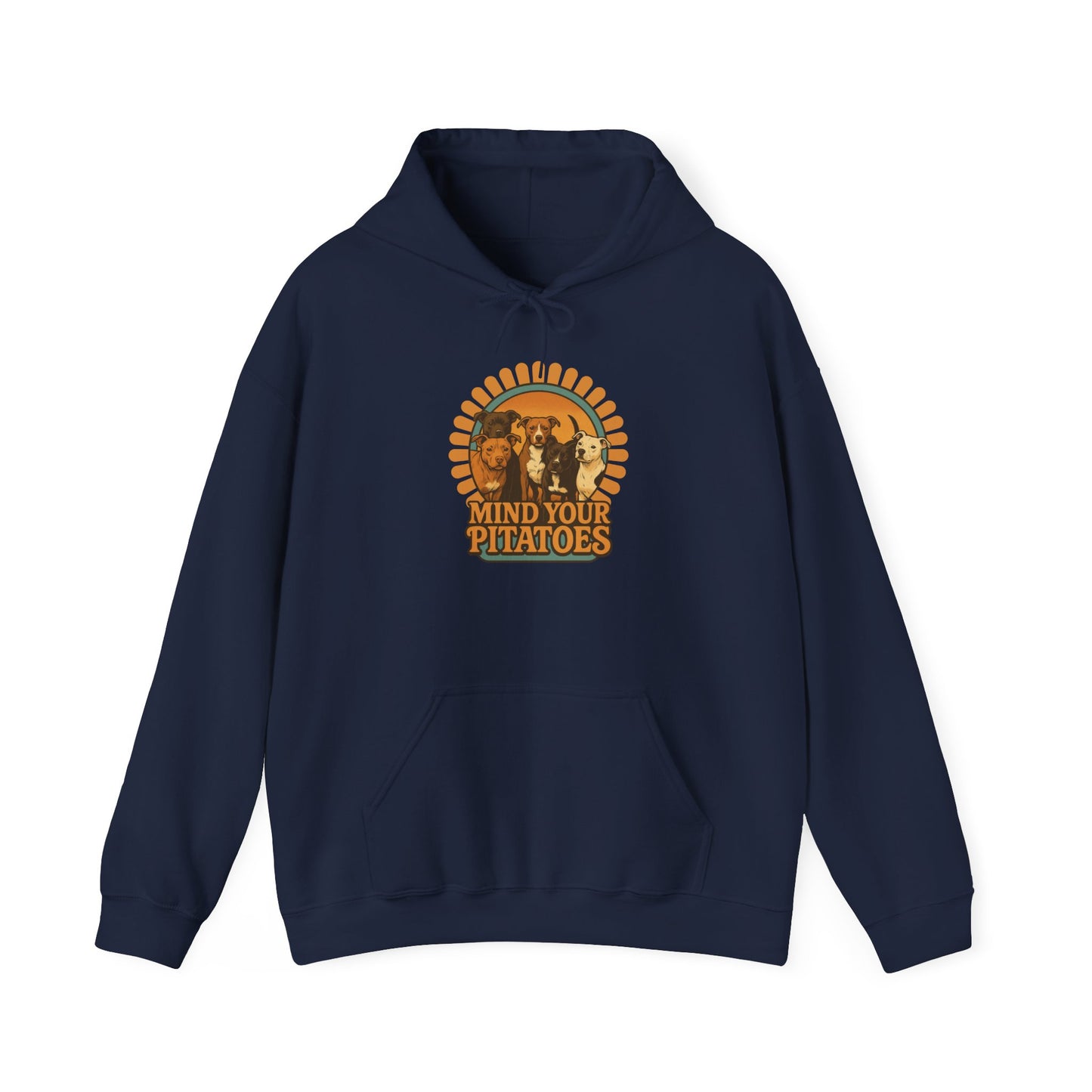 Mind Your Pitatoes Retro Hoodie