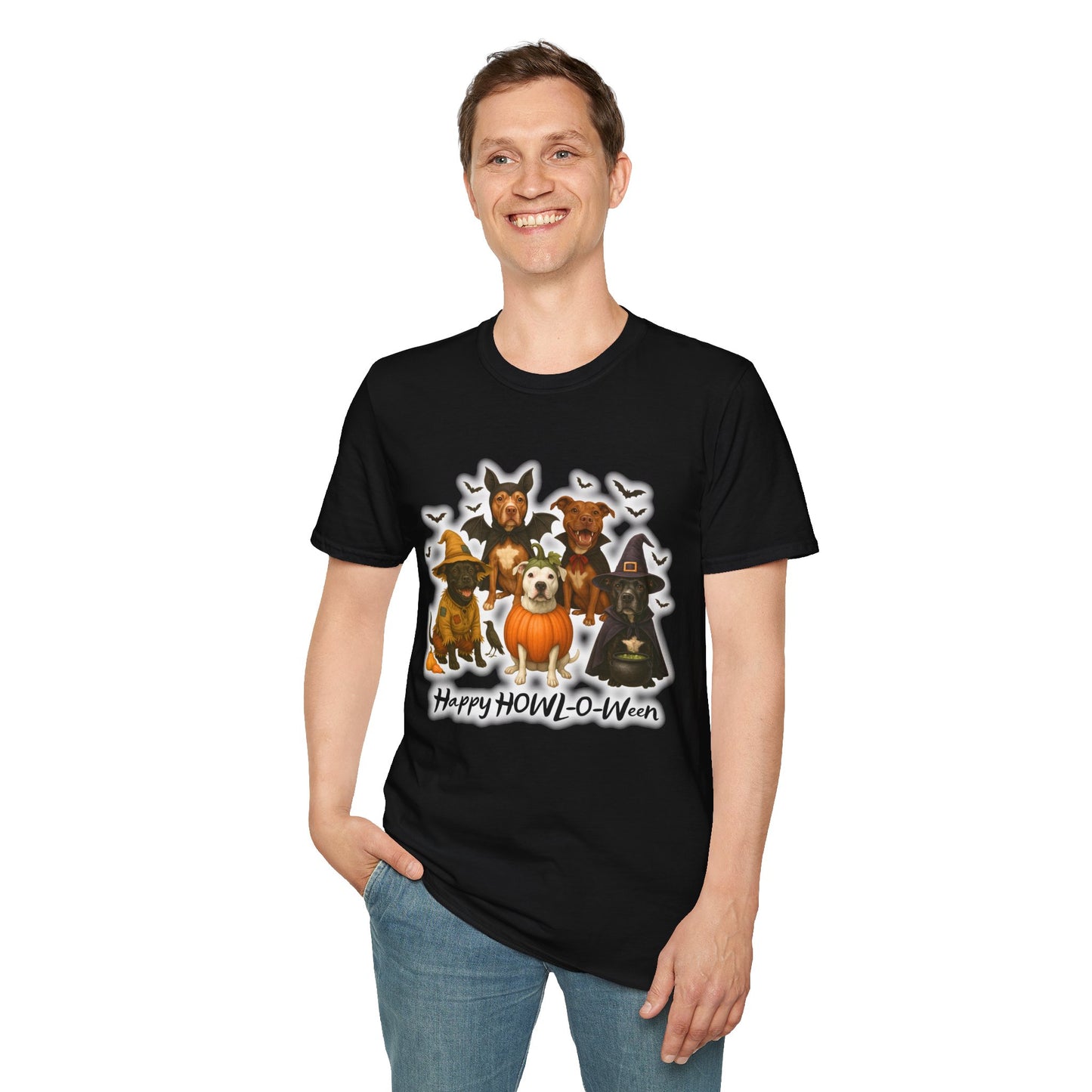 Happy HOWL-O-Ween Dog Costume Shirt