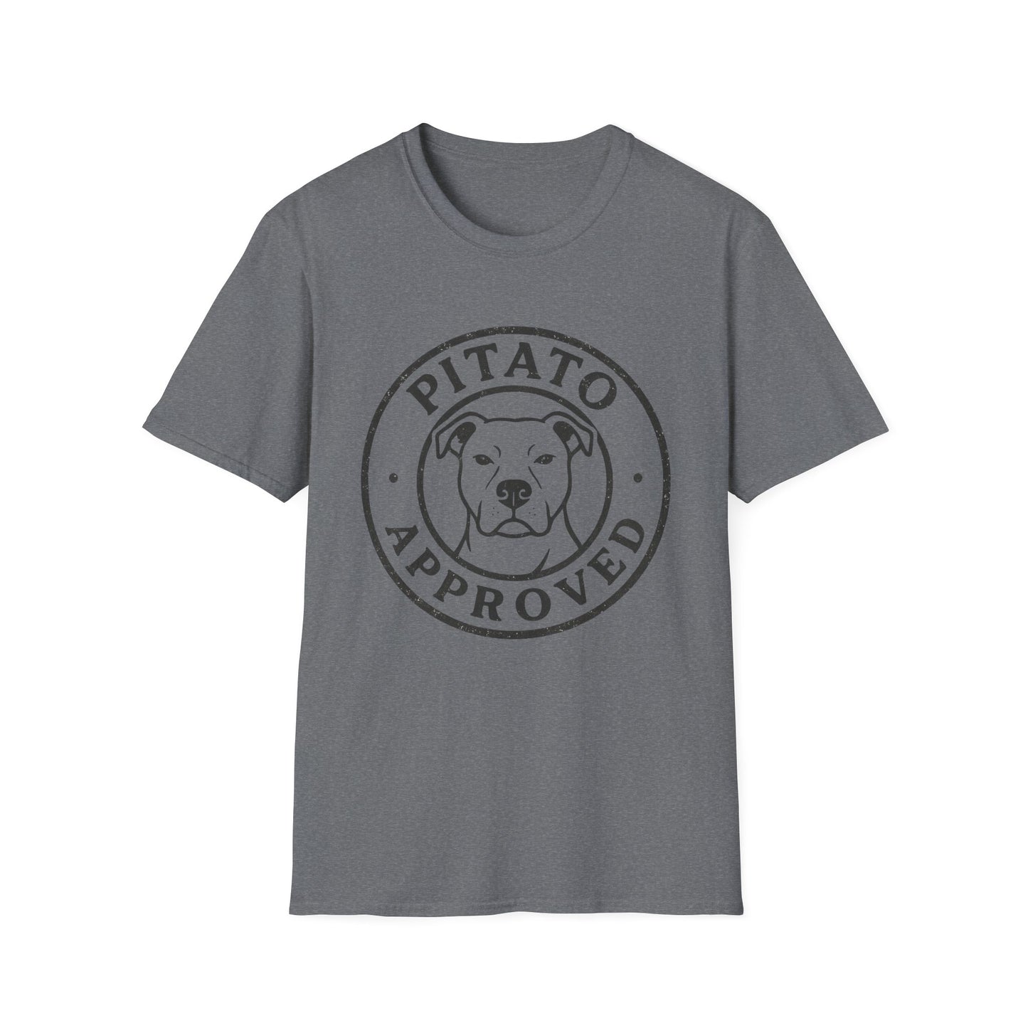 Pitato Approved Unisex T-Shirt for Pittie Lovers
