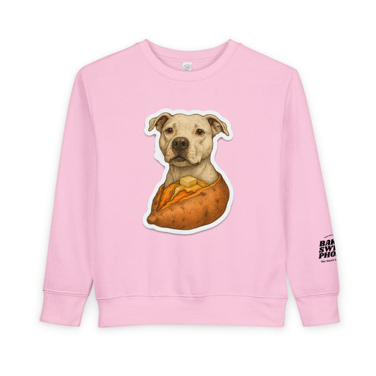 Baked Sweet Phoebe Toddler Sweatshirt - The Sweet Little Mouse