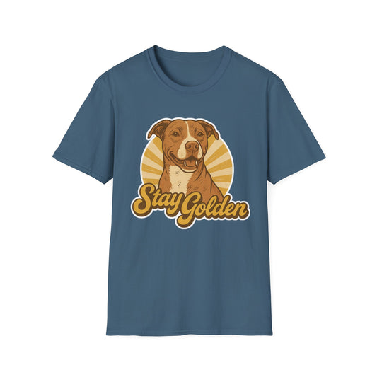 Stay Golden T-Shirt – Retro Dog Lover Tee Inspired by Nala