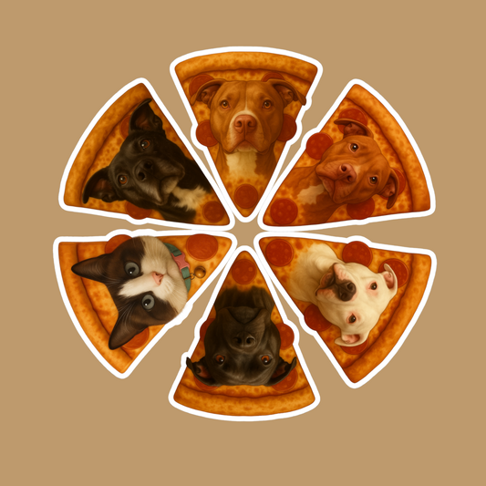 PITperoni Pizza Sticker Bundle - Collect All the Pitatoes