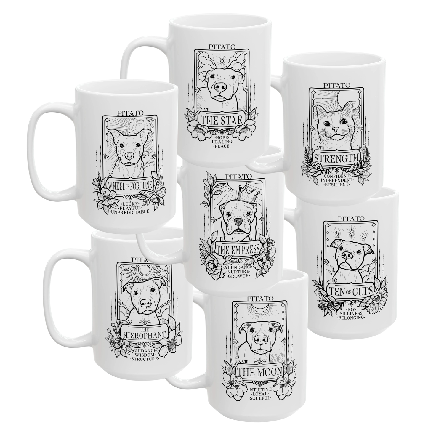 Complete Pitarot Mug Set
